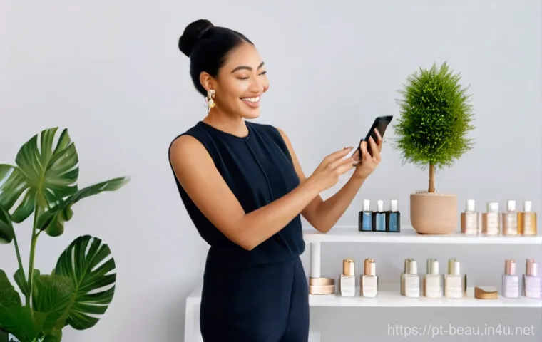 뷰티컨설턴트 마케팅 활용법 - **Prompt 1: Engaging Beauty Content Creator**
A stylish female beauty consultant, mid-30s, with ...