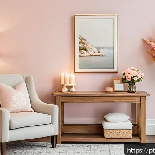 Home 31 뷰티컨설턴트 고객 유치 비법 - A cozy and elegant beauty consultation room designed for a personalized client experience, featuring...
